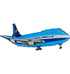 Jumbo Jet Airplane Foil Balloon | 40 INCH | Blue | Red