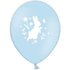 Pastel Pink and Blue Bunny Latex Balloons | Silhouette | 11 Inch