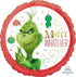 Grinch "Merry Whatever" Foil Balloon 18 IN (46cm)