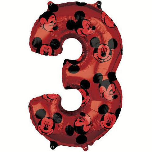 Mickey Mouse Red Number 4 Balloon | Licensed