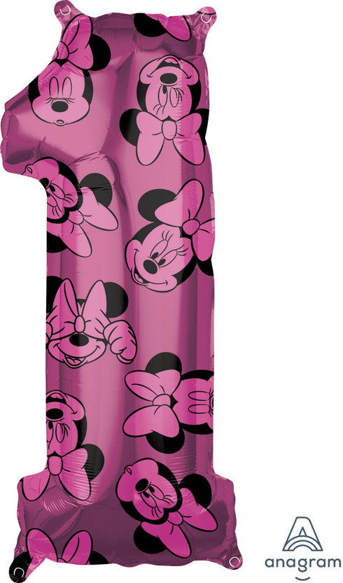 Minnie Mouse Number 5 Balloon | Licensed 26" tall