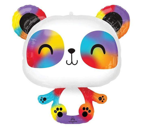 Colorful Panda Bear Balloons | 24 Inch