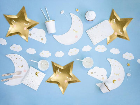 Moon Paper Party Plates