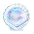 Iridescent Shell Shaped Paper Plates
