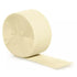 Ivory Crepe Paper Party Streamers | 81'
