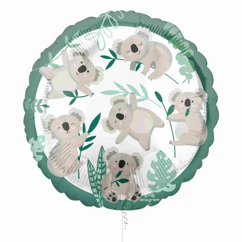 Koala Bear Round Balloon | 18 Inch (45cm)