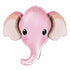 Elephant Head Balloons | Grey | Blue | Pink