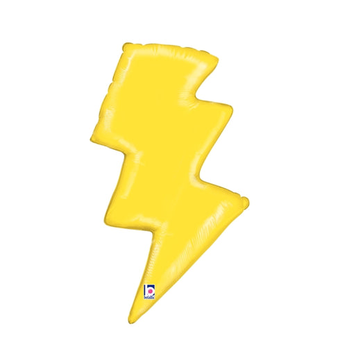 Lightning Bolt Foil Balloon | 36 INCH