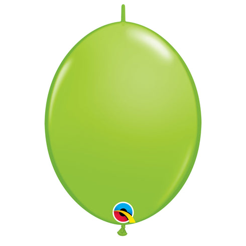 Lime Green | 12 INCH | Qualatex QuickLink® Latex Balloons | Package 10