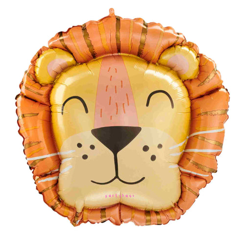 Lion Head Foil Balloon | 27 INCH