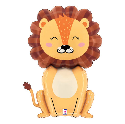 Cute Lion Foil Balloon | 32 INCH