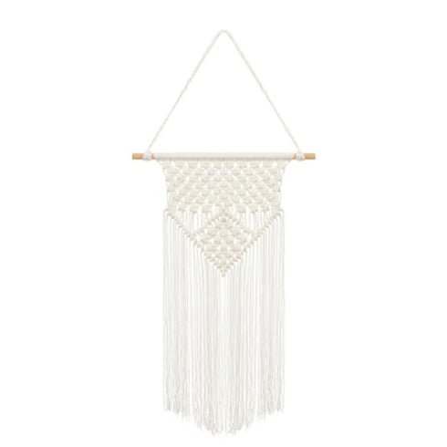 Macrame Small Fringed Woven Hanging Decoration