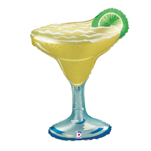 Margarita Glass Foil Balloons | 36 Inch