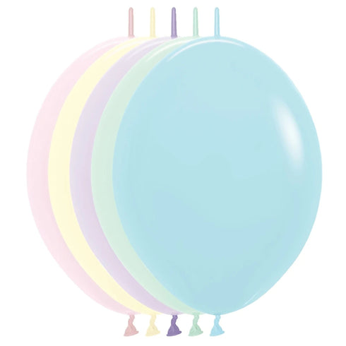 Sempertex Matte Pastel Latex Balloons | 5", 9", 12", 18", 24", 36" | Round | Link