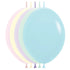 Sempertex Matte Pastel Latex Balloons | 5", 9", 12", 18", 24", 36" | Round | Link