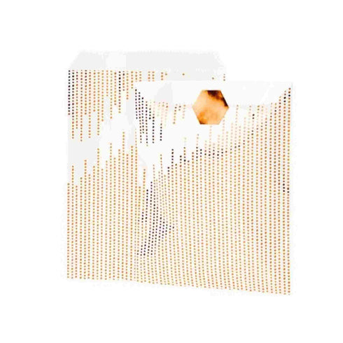 Modern Copper Metallic Glassine Party Treat Bags | Package 8