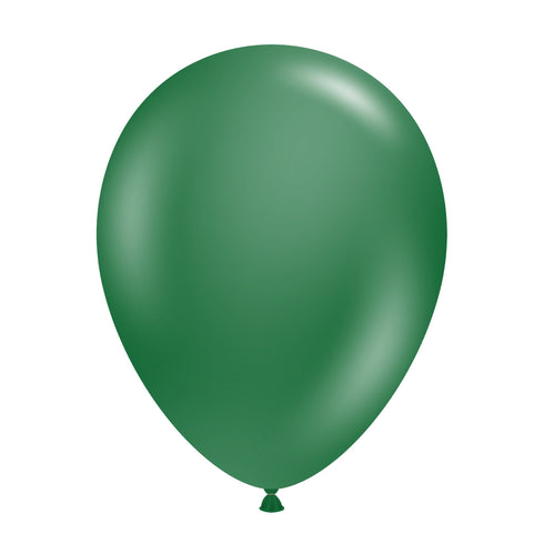 Metallic Forest Green | 5 INCH | Tuftex Latex Balloons | Package 10