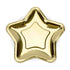 Metallic Gold Star Paper Plates | Large