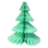 Christmas Pine Tree Honeycomb Decorations | Mint Green