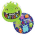 Monster Foil Balloon | 18 INCH Round | Happy Birthday