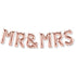 Mr & Mrs Balloon Banner | Gold | Rose Gold | Silver | Pink | Blue