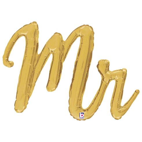 MR Foil Script Balloon | 39 INCH