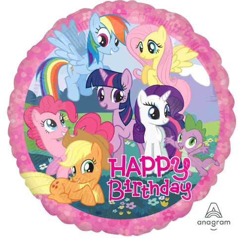 My Little Pony Balloons - Happy Birthday - 17 Inch