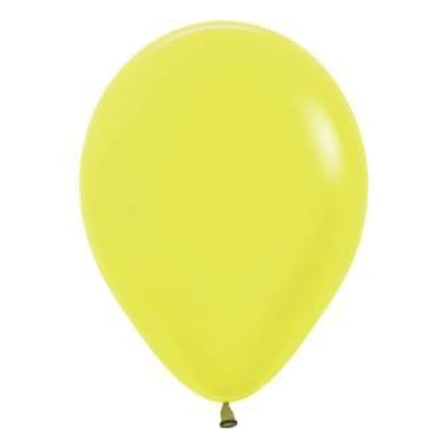 Neon Yellow | 11 Inch | Sempertex (Betallatex) Latex Balloons | Package 10