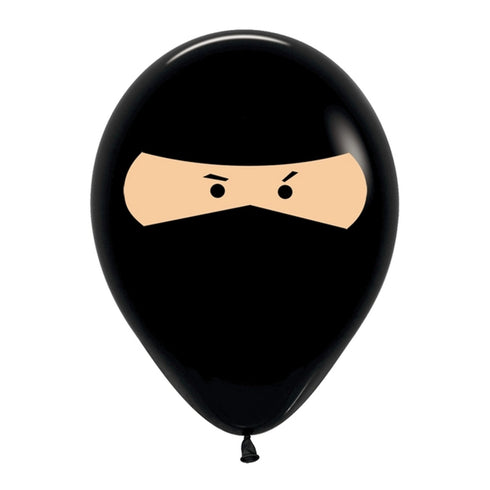 Ninja Latex Balloons | 11 INCH | Package 6