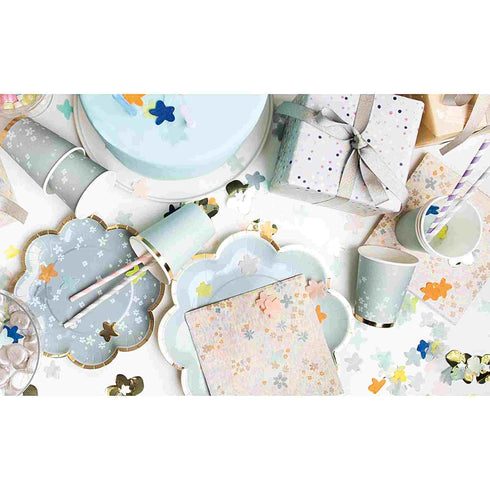 Nude Spring Flower Paper Napkins | Package 20