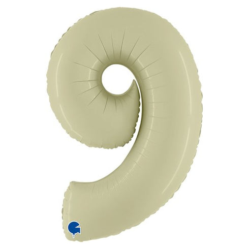 Number Balloons | Olive Green | 40 INCH