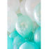 Robin's Egg Blue Teal Ombre Latex Balloon Mix
