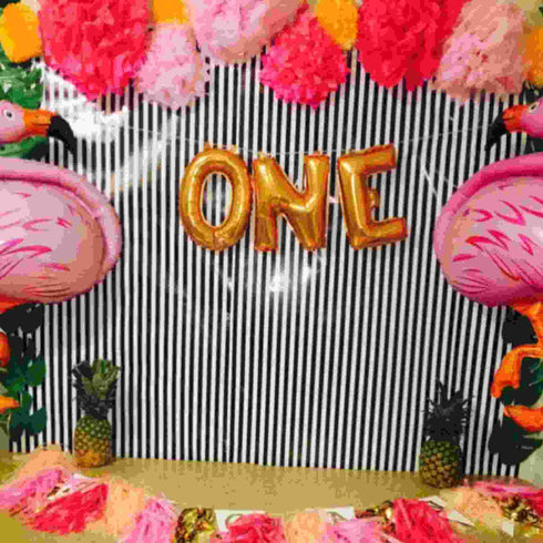 ONE Letter Balloons | Silver | Gold | Rose Gold | Pink | Blue