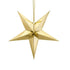 Paper Star Decorations | Gold | 18 Inch or 12 Inch