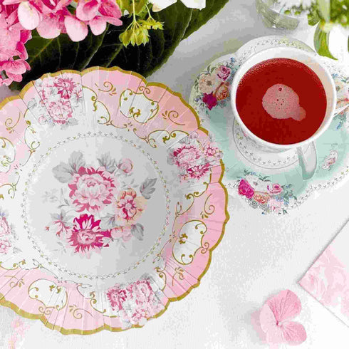 Tea Party Paper Bowls | Simply Scrumptious | Set 12