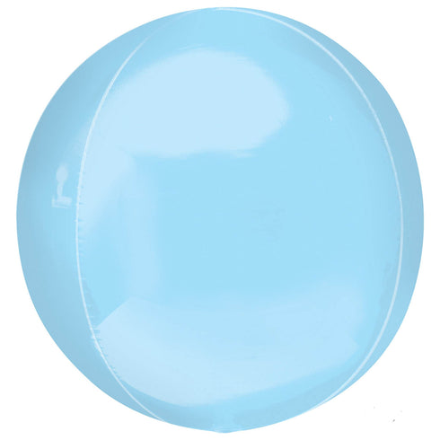 Light Blue Orbz Sphere Balloon | 16 INCH