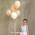 Peach Ombre Latex Balloon Bouquet | 11 INCH | Package 12