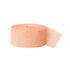 Peach Crepe Paper Party Streamers | 81'