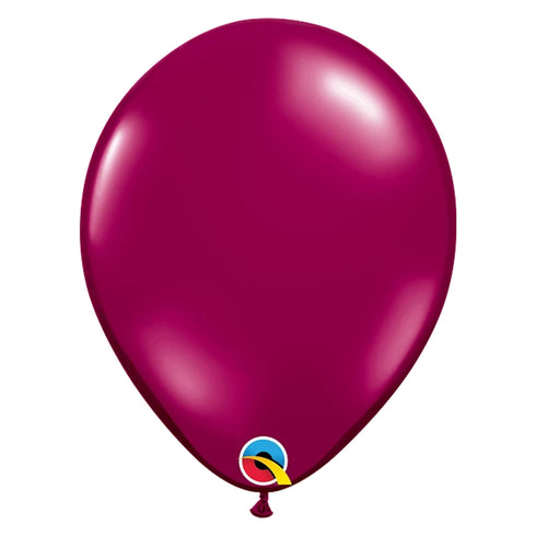 Pearl Burgundy Latex Balloons | 11 INCH | Qualatex