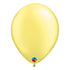 Pearl Lemon Chiffon Latex Balloons | 5 Inch | Qualatex