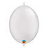 Pearl White | 12 INCH | Qualatex QuickLink® Latex Balloons | Package 10