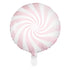 Pink and White Candy Swirl Balloon | 14 INCH