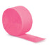 Pink Crepe Paper Party Streamers | 81'