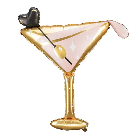 Pink Martini Cocktail Drink Balloon | 39 INCH