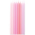 Pink Ombre Birthday Party Cake Candles | 5 INCH