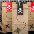 Pirate Party Paper Treat Bag Favors | Set 6