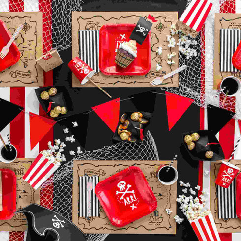 Pirate Party Paper Ship Treat Boats | Set 6