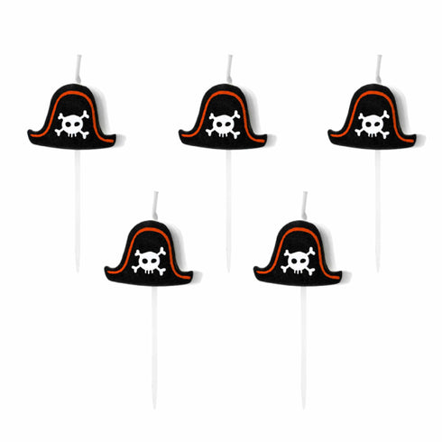 Pirate Birthday Cake Candles | Set 5