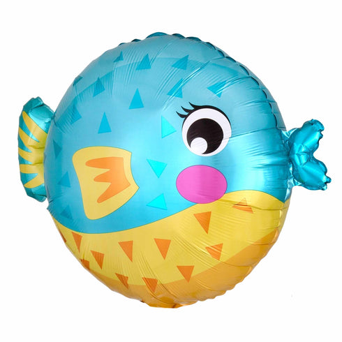 Pufferfish Foil Balloons | 19 Inch