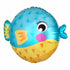 Pufferfish Foil Balloons | 19 Inch